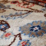 Vintage Pakistani carpet Lahore handmade 77cm x 141cm 1950s, 1C391