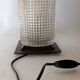 Lampe veilleuse en chêne 1940/1950