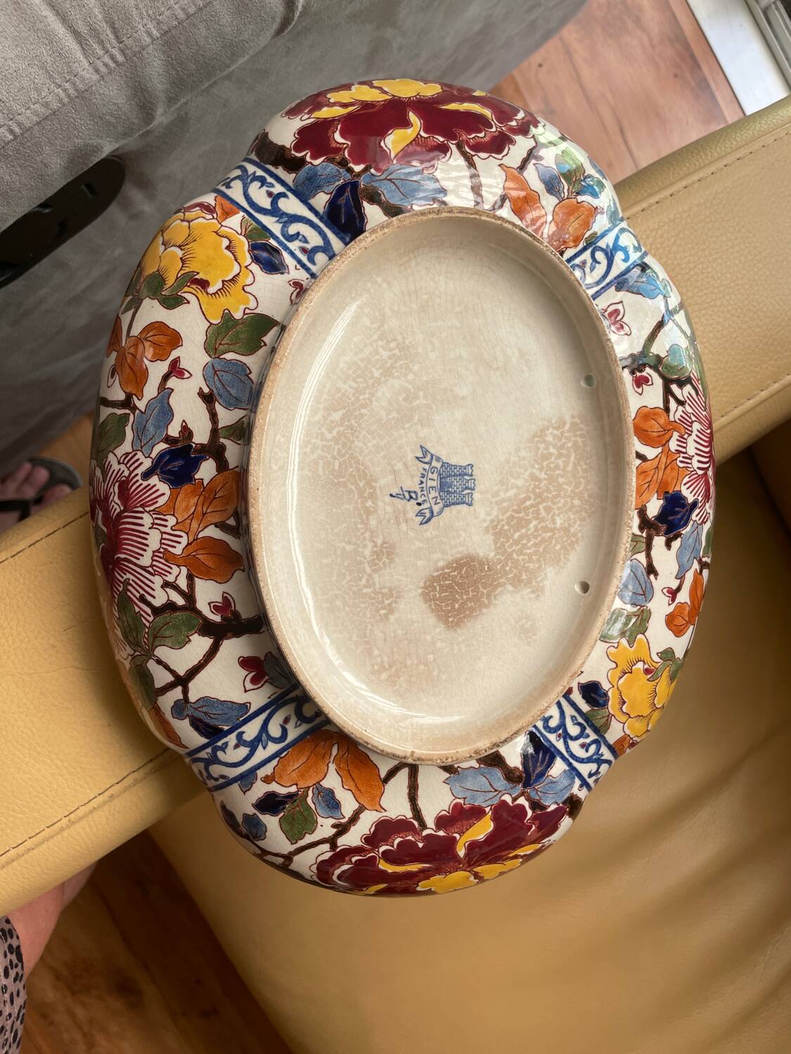 Gien Peony Fruit Bowl