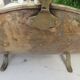 Copper log door