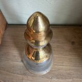 Glass and gilded bottle