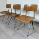 Set of 3 Friso Kramer chairs for Ahrend by Cirkel Result 60s 70s