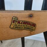 Pair of  bistro Baumann chairs