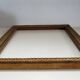 Antique gilded wooden frame for 212 x 272 mm subject