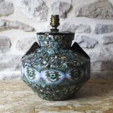 Gerbino Vallauris ceramic lamp base