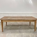 1900 oak table 216cm long