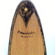 Pair of vintage wooden skis