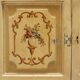 Buffet baroque ancien en bois laqué XVIIIe siècle