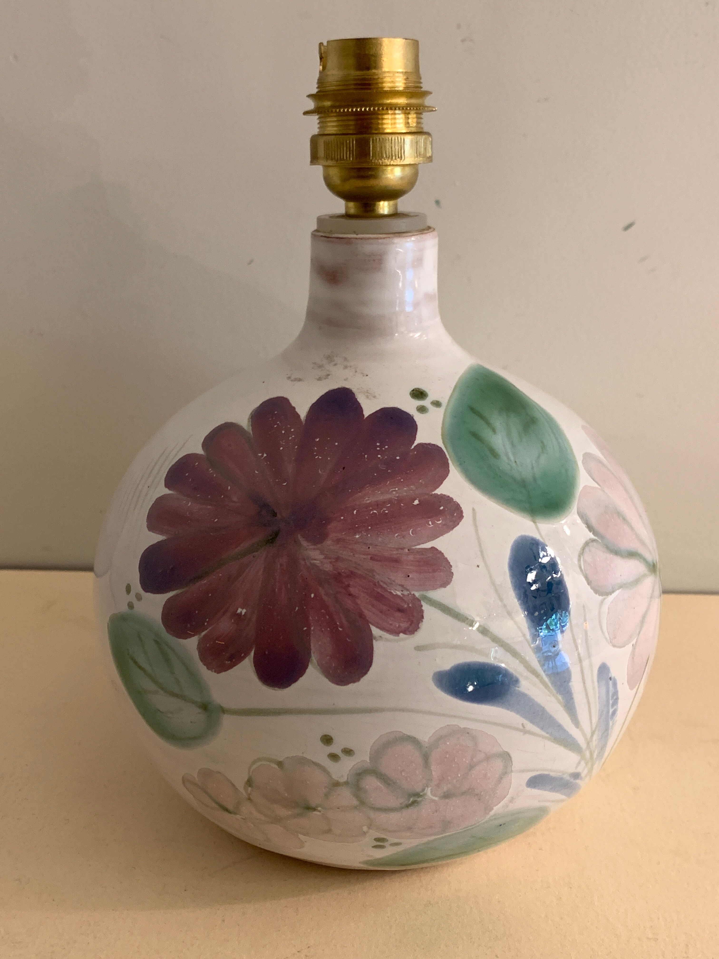 Contemporary ceramic lamp foot Maja