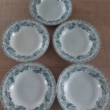 Set of Saint Amand Guadeloupe plates