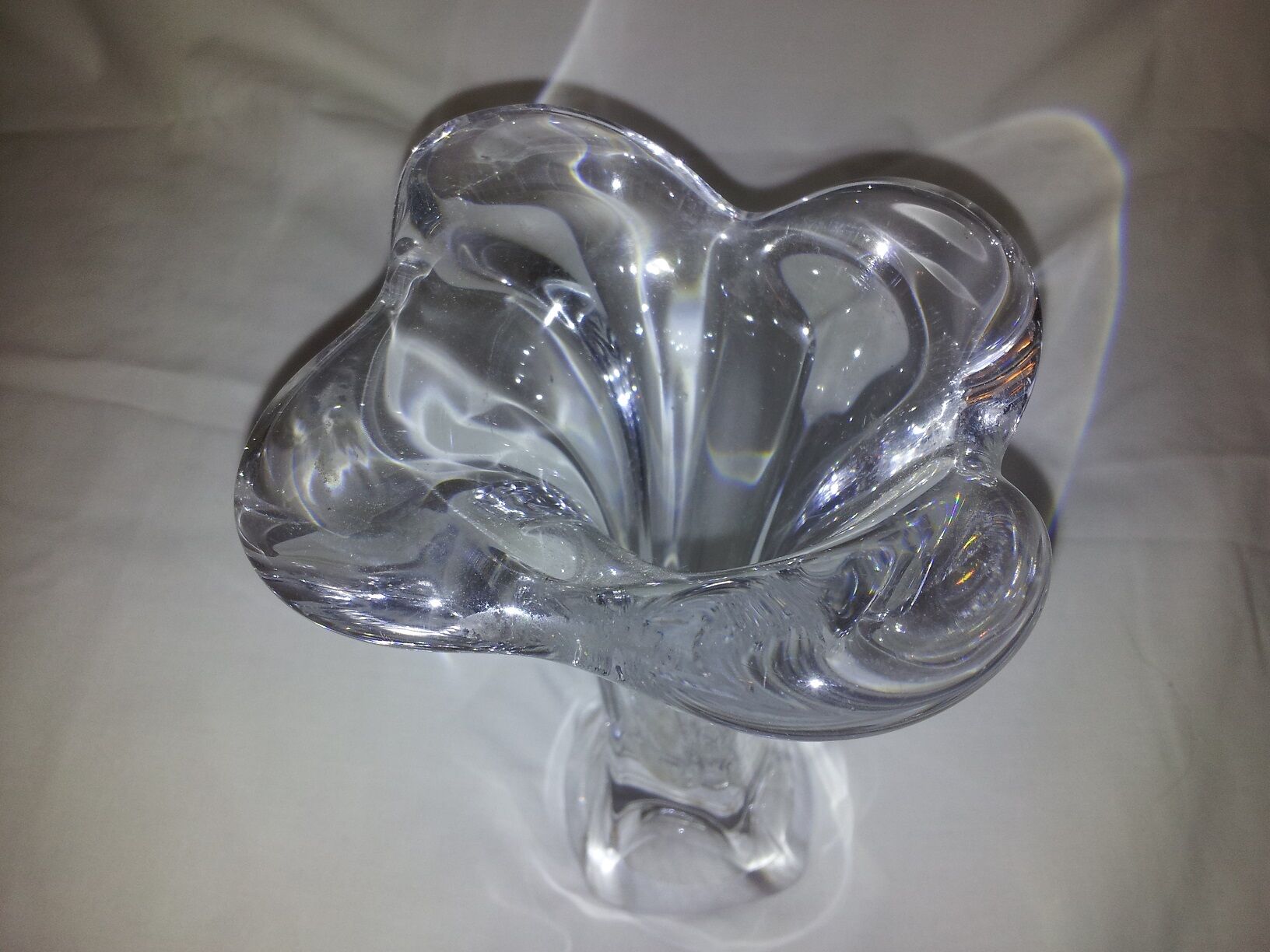 Crystal vase