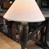 Robert Schutener Model Editor 22 Vintage Ceramic Desk Lamp, 1980s