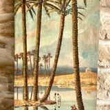 Pair of orientalist paintings signed Hager 1925