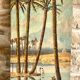 Pair of orientalist paintings signed Hager 1925