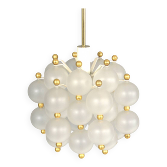 Lampe à suspension design allemand du milieu du siècle Kinkeldey