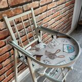 Folding high chair