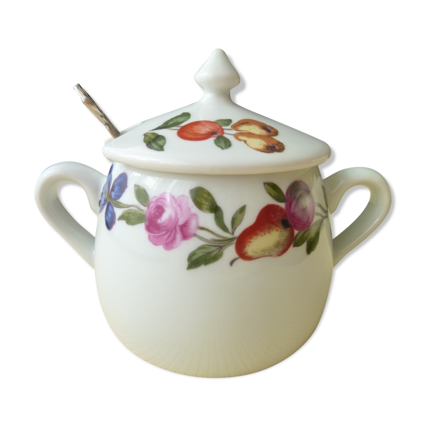 Biker pot in Porcelain de Paris