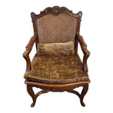 Louis XV armchair in oak