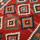 6x9 Red & Grey Orientel Large Kilim Rug, Vintage Wool Kilim Rug, 170x267Cm