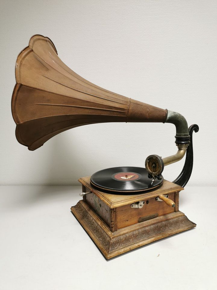 Gramophone à Pavillon - phonograph Pathéphone n°4 for 78 rpm record