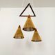 Teakwood and Sisal Cascading Lamp by Temde