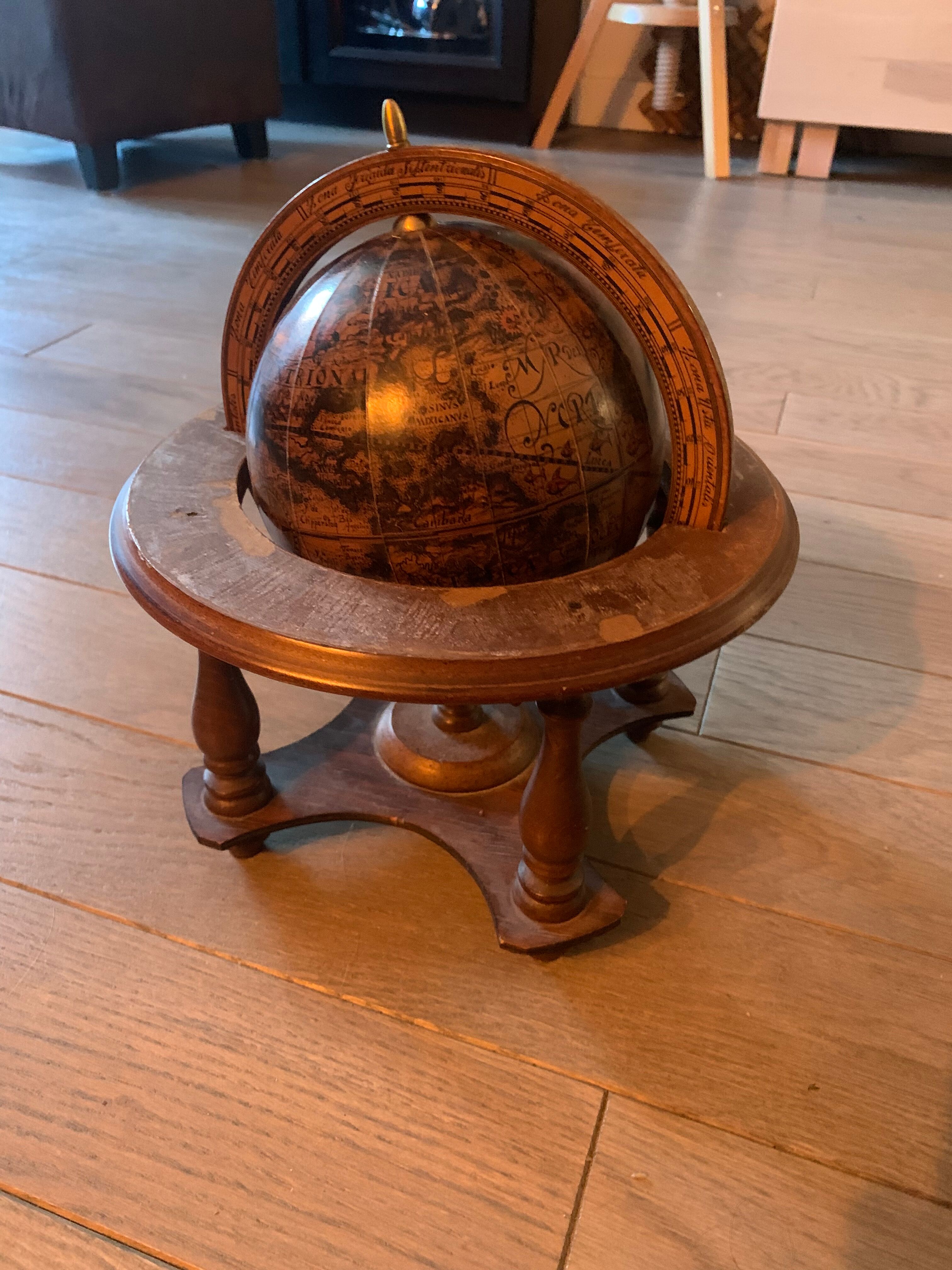 Globe vintage Mercurio d’oro