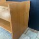 Vintage beech bedside table from the 1970s.