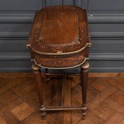 Napoleon III hairdresser worker marquetry 4 feet decorated with bronze