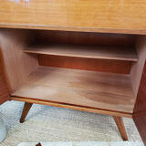 Vintage secretary with compass feet