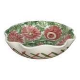 Saladier vintage en céramique à motif Floral AMANO