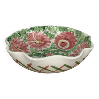 AMANO Vintage Floral Pattern Ceramic Salad Bowl