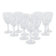 Set of crystal glasses, Danish design, 1970s, manufactured in Denmark