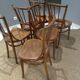Suite of 6 chairs by Bistrot Austro-Hungarian Fium 1890
