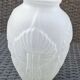 Art deco glass paste vase