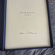 Tribute box 1993 Jean Cocteau containing 4 lithographs number 405/500