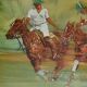 Windsor poster, polo players, for the Pierre Hautot gallery.