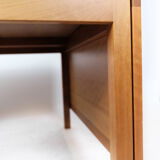 Dining table with extensions, model 5360, of walnu by Børge Mogensen, 1960s