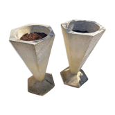 Pair of garden pots