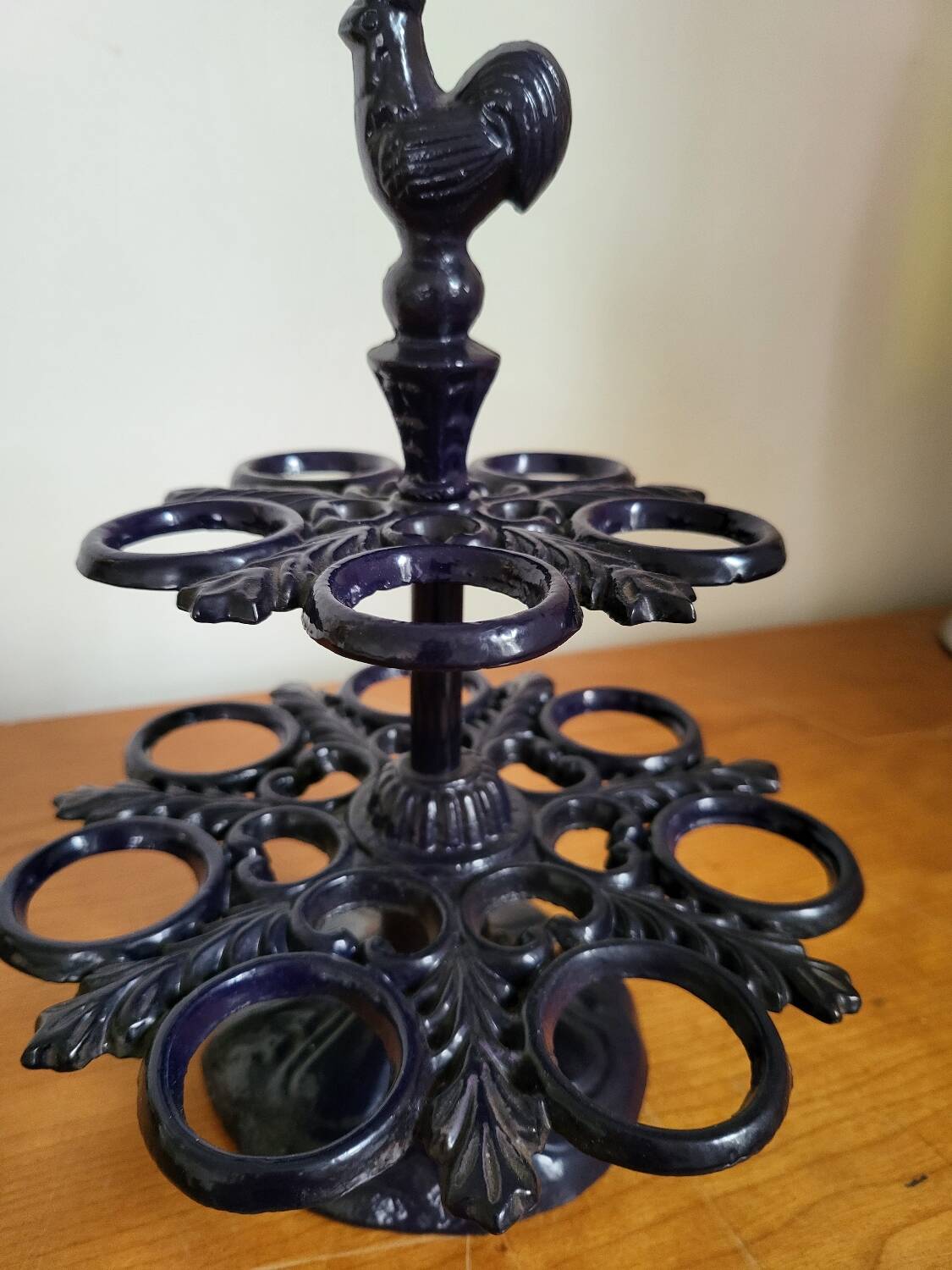 Cast Iron Egg Display