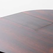 1960s vintage moderne antique table à rallonge en teck