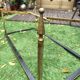 Vintage Coffee Table 60s-70s Gold Brass Hollywood Regency/Jansen Style