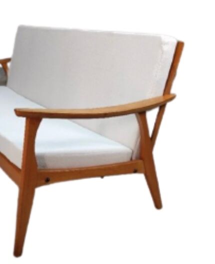 Scandinavian teak sofa from the 50s, 50s, 70s, vintage sofa