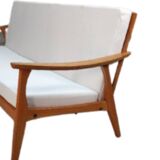 Scandinavian teak sofa from the 50s, 50s, 70s, vintage sofa