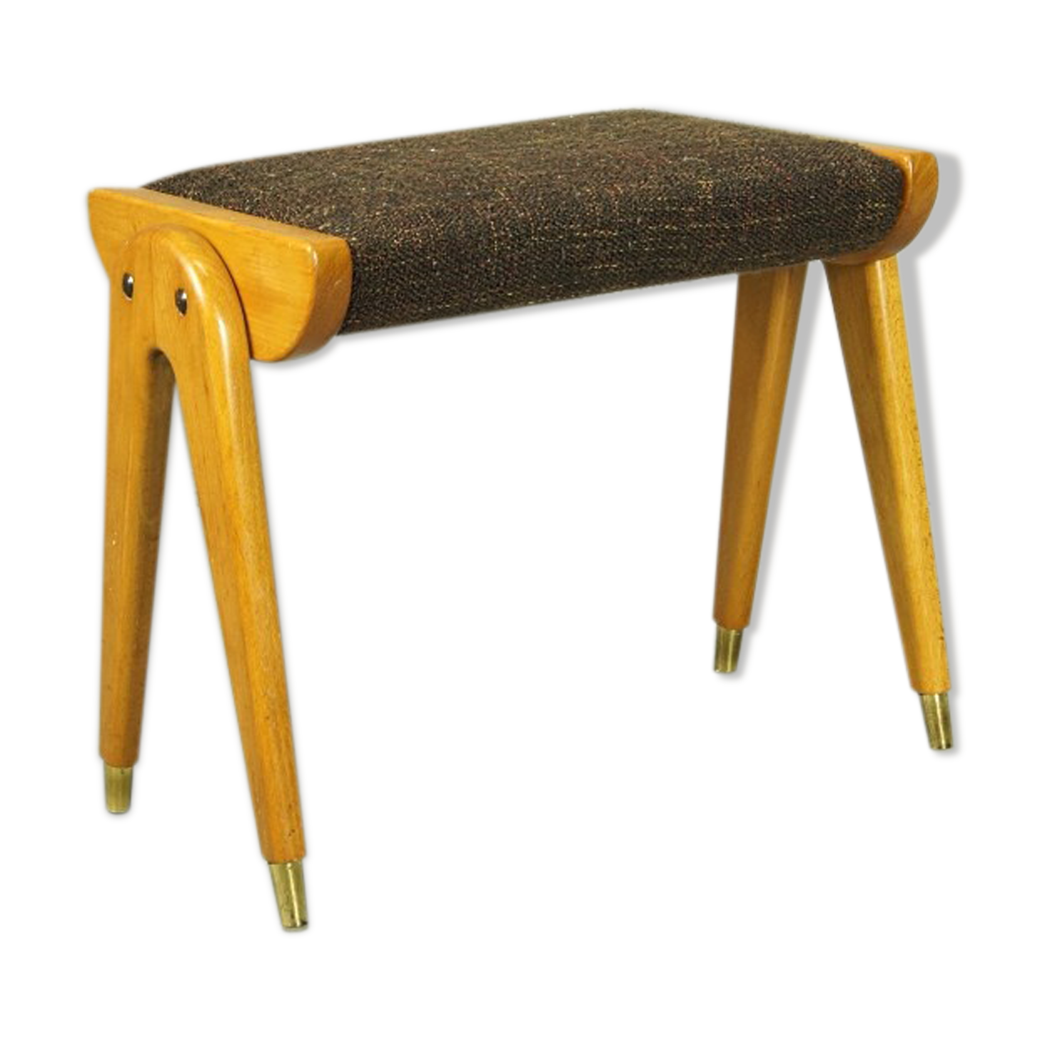 Mid-century Swedish ottoman, 1960s