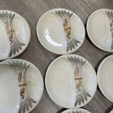 Asparagus plates, slushy