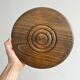 Antique turned wooden tripod stool