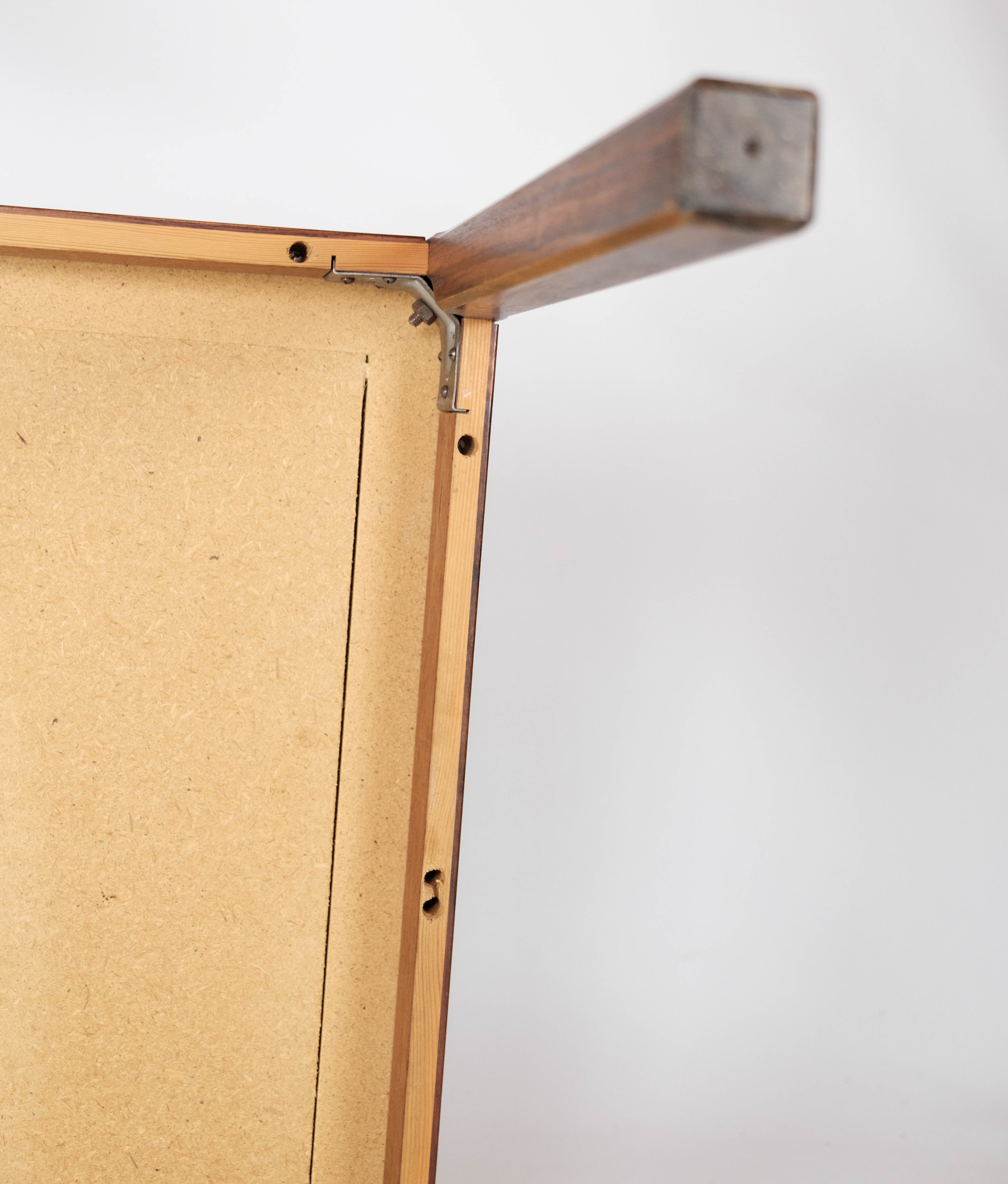 Coffee table in rosewood and with tiles of Danish design, 1960s