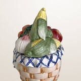 Pot and slipware fruits and vegetables