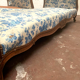 Pair of Louis XV style daybed in stained wood XX century