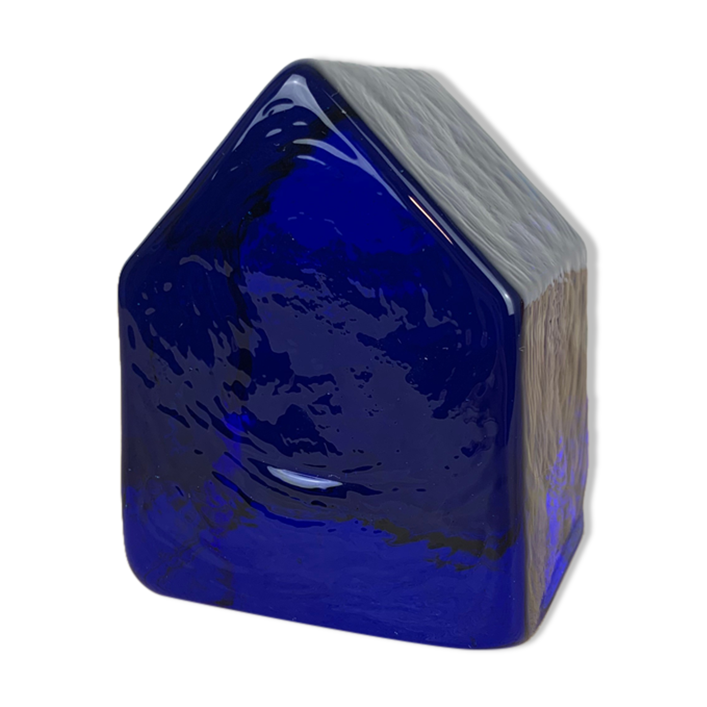 Carlo Nason Murano paper press for V. Nason & C, blue house